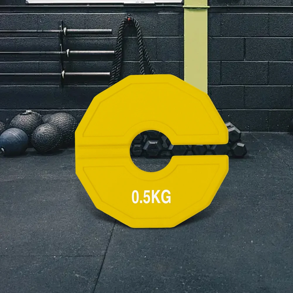2Pcs Standard Weight Plates Multi-Function Micro Weight Plates Set Barbell Free Plate Set for Strength Training