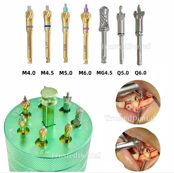 Dental Implant Bone Profiler Ridge Grinding Bur Surgical Instrument ...