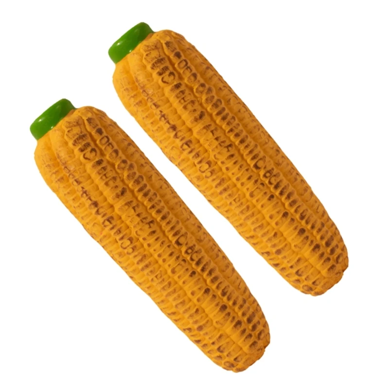 

Звуковая игрушка для щенков, жевательная игрушка для щенков, скука, тревога собаки, уменьшенная скрипучая игрушка, кукуруза 6XDE