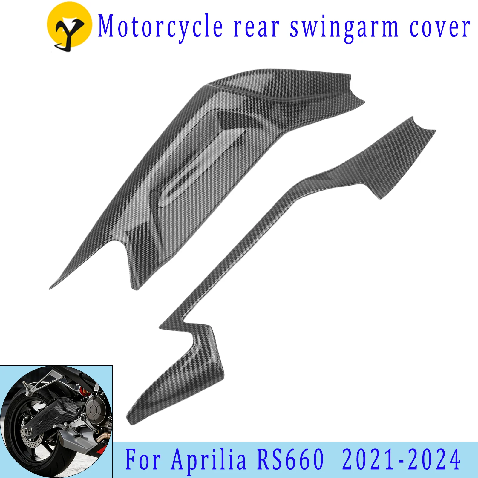 Supports Bras Oscillant Arrière YIEBA - Bobine Aluminium M8 Pour Z650 2017-2023 (Noir)