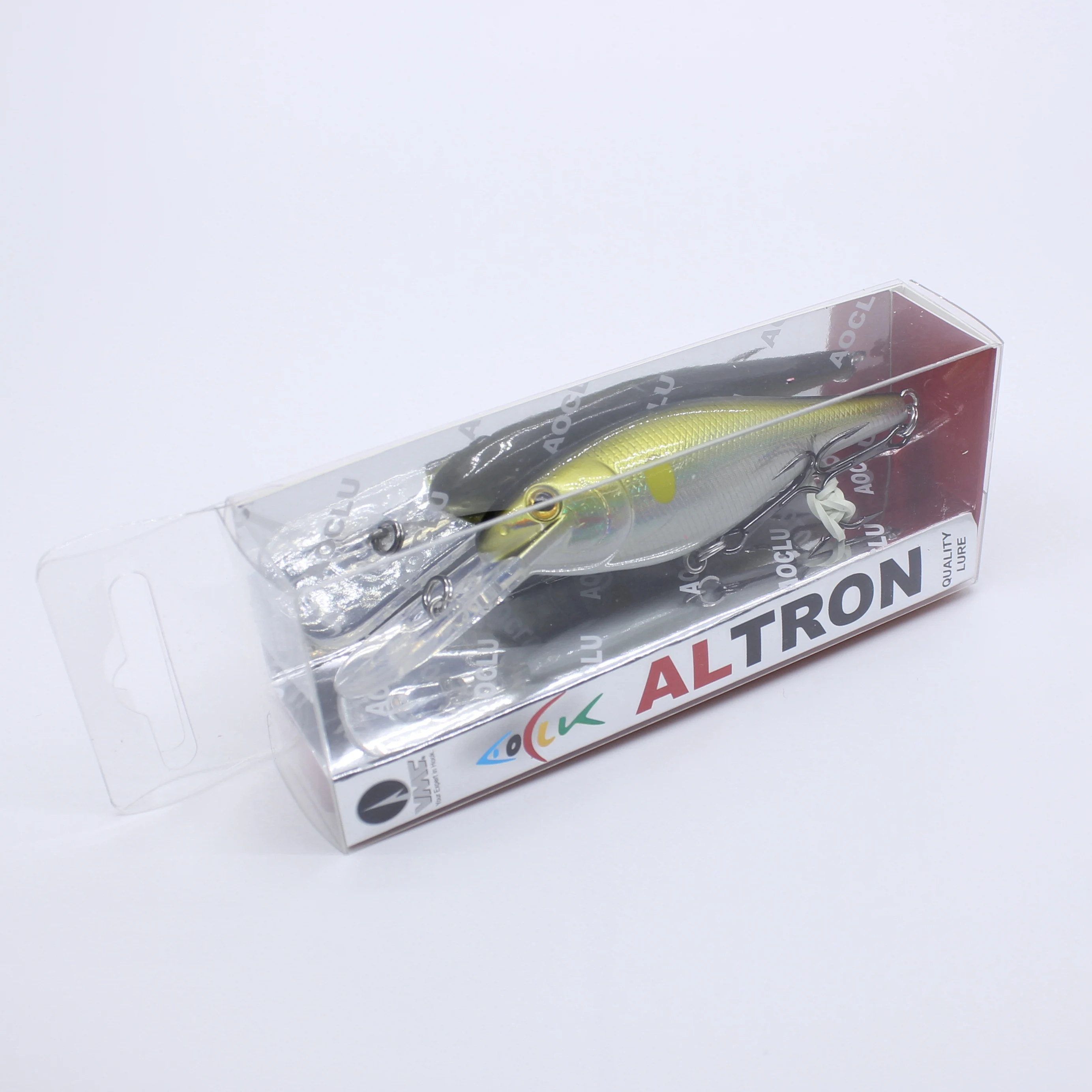 AOCLU Crankbait Wobblers 70mm 8.7g Floating Shad Hard Bait Minnow Diving Depth 1.5-3.3m Fishing Lure VMC Hook Tackle Quality