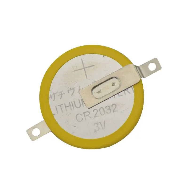 50pcs/lot Cr2032 Tabs Solder Foot Soldering Welding Battery Coin