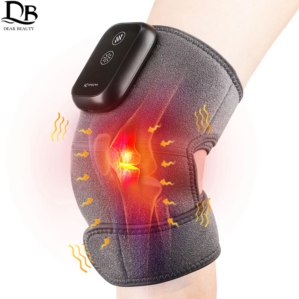 Heat Therapy Knee Massager Relieve Arthritis Pain Knee Joint Brace