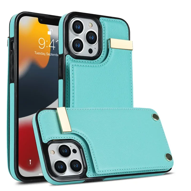 Premium Flip Leather Wallet Phone Case with Card Slots Cover