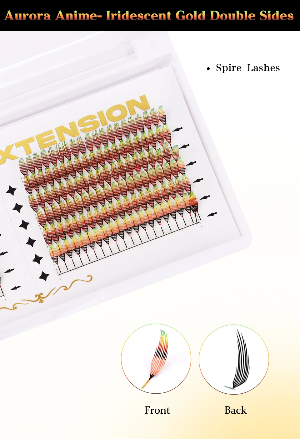 Shiny Glitter Comic Spire Eyelash Extension Holographic Manga False Eyelashes Magical Elf Tinsel Anime Lashes Christmas Party Sc160ed05b92f4beea4cbe995918b38e0R