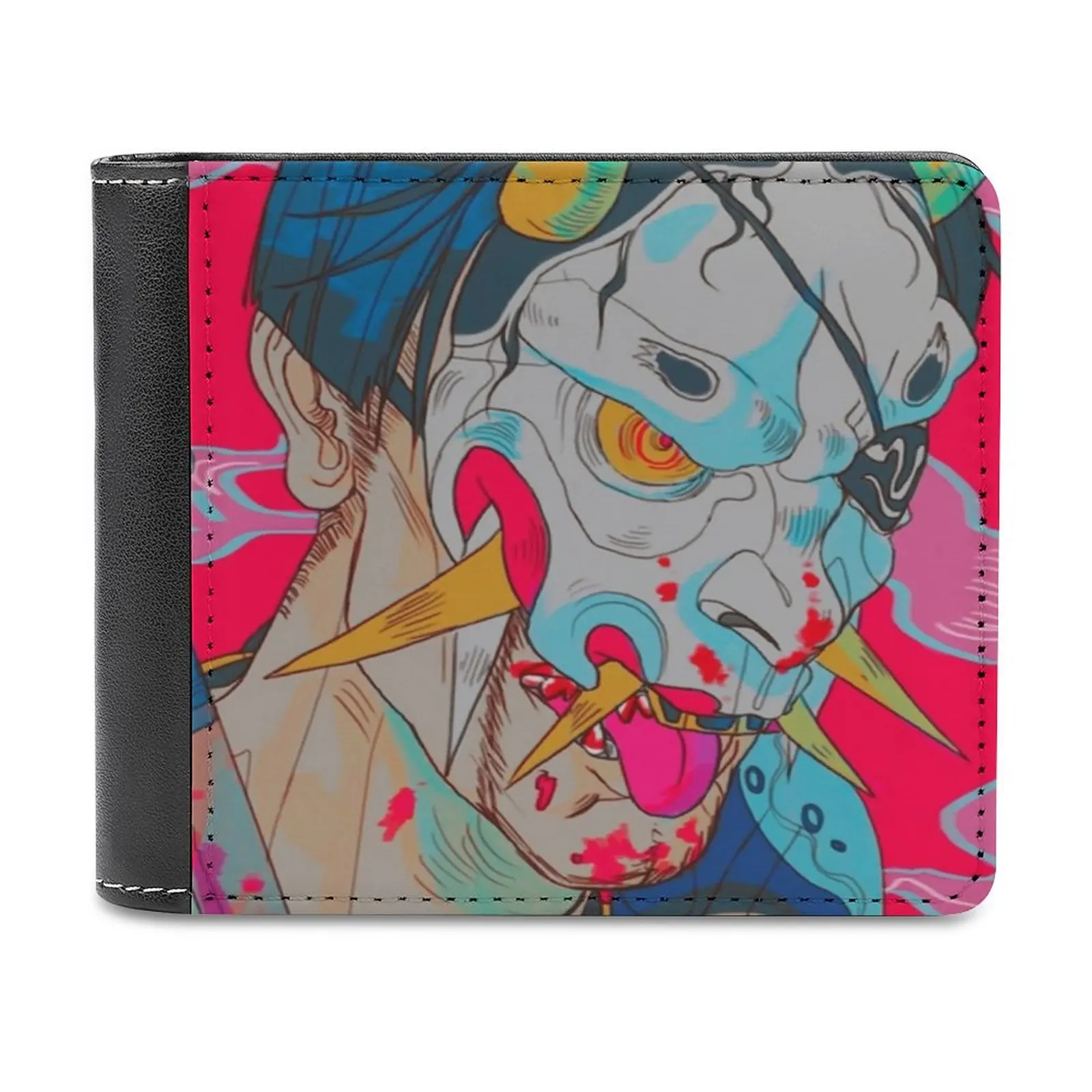 

Hannya Man Personalized Wallets Men High Quality Pu Leather For Wallets Luxury Men Gift Majima Goro Goro Majima Majima Yakuza
