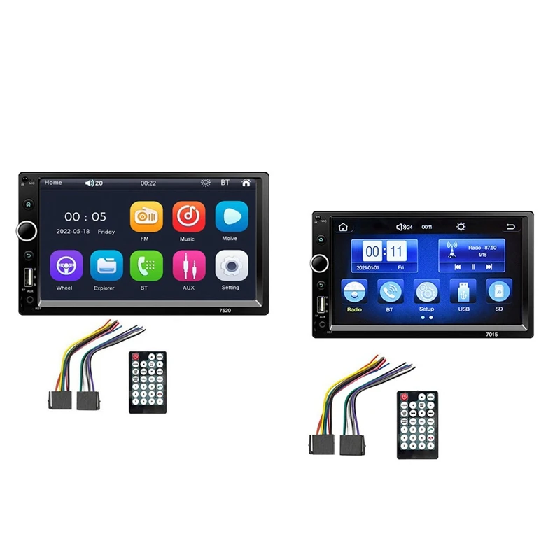 

Car Player LED Car Player 7Inch HD Autoradio Multimedia MP5 Player Car Audio 7520 Common Standard(No Support Carplay)