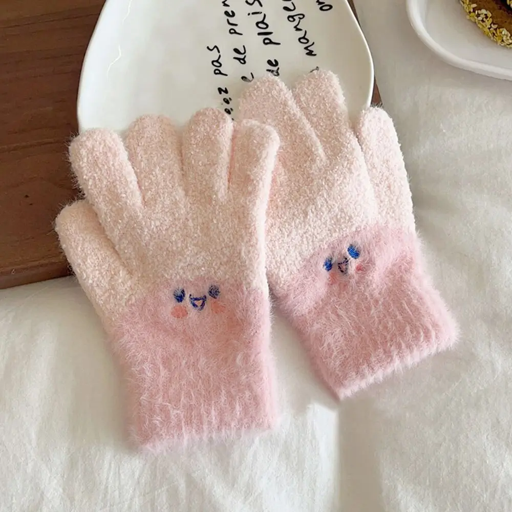 Warm Nylon Kids Winter Gloves for Outdoor