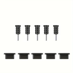 Silicone Dust Plug Set - 10 - Pack Protective Covers (5Set)