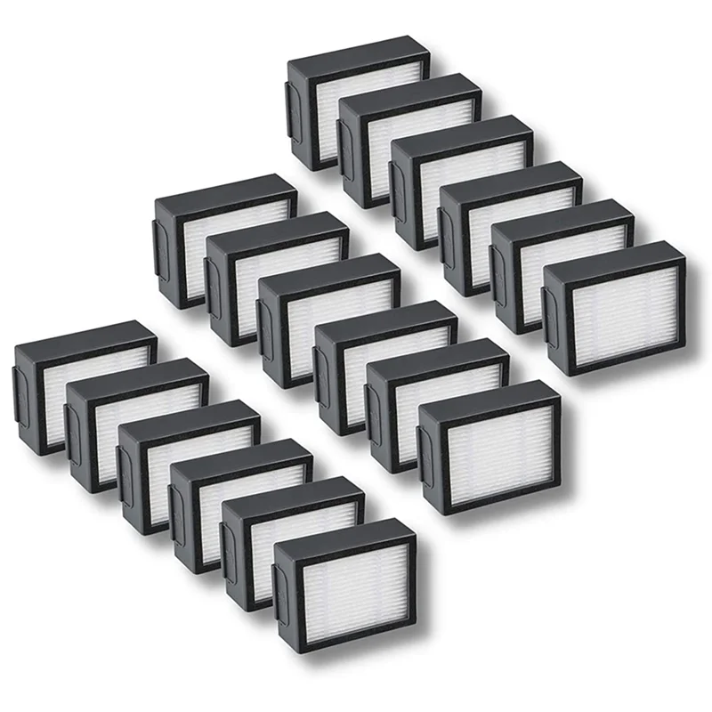 Filtro Hepa Sostitutivo Da 18 Pezzi Per Irobot Roomba Evo,I,E, Serie J: E5 E6 E7 I1 I3 I4 I5 I6 I7 I8 J7 J8 + E Versioni Plus