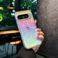 Luxury Bling Glitter Clear Candy Case - Starry Sky Transparent Shockproof Shell Cover - Google Pixel 10 (K3)