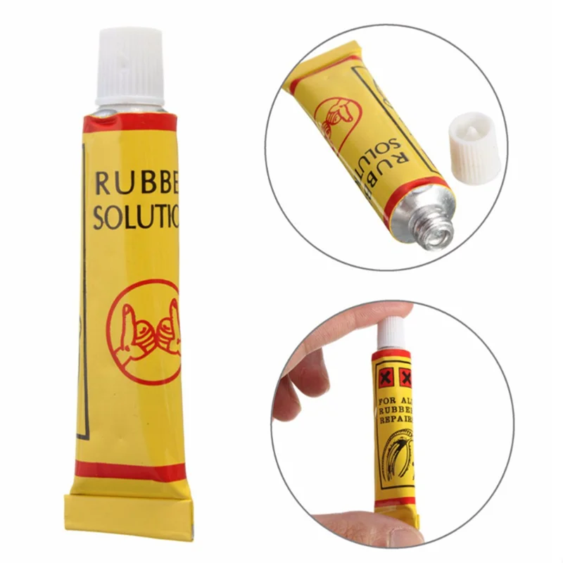 5pcCar Repairing Glue Inner Tube Puncture Repair Bike Tire Repair Glue Tube Patching Glue/Rubber Cement/Adhesive Puncture Repair