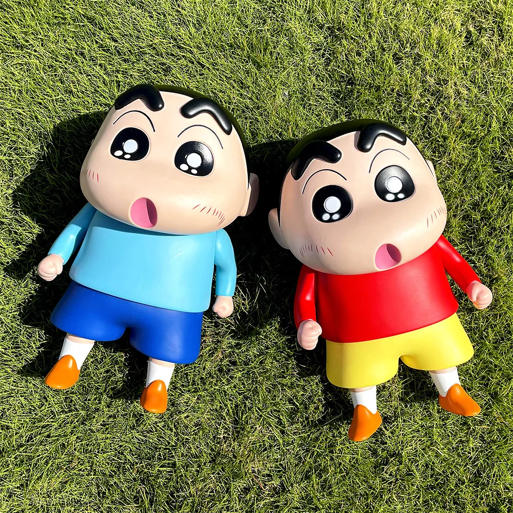 

40 см Crayon Shinchan Большая фигурка периферийная Серия Модель автомобиля ОРНАМЕНТ Кукла Коллекция украшения Аниме ограниченные подарки на день рождения