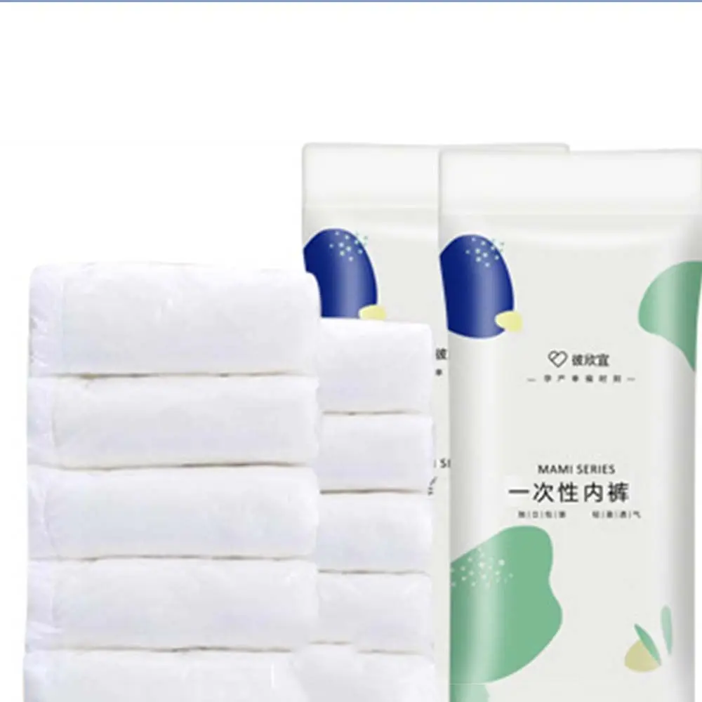 Travel Supplies Prenatal Briefs Women's  Disposable Panties 5pcs Maternity Underwear Maternity Intimates Postpartum Underpants