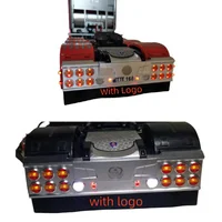 CNC Rear Bumper Lamp LED Light Taillight for Tamiya 1/14 RC Truck Scania 770s 56323 56368 Tractor Trailer LESU Parts 1