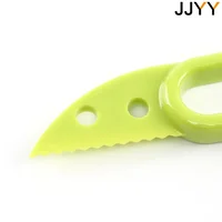 JJYY 3 In 1 Avocado Slicer Shea Corer Butter Fruit Peeler Cutter Pulp Separator Plastic Knife Kitchen Vegetable Tools - Image 13