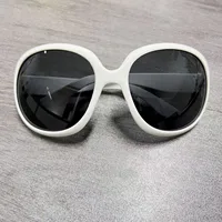 Nouvelles lunettes de soleil circulaires à grande monture pour femmes, design de marque, mode, pour la conduite en extérieur, protection UV400 2