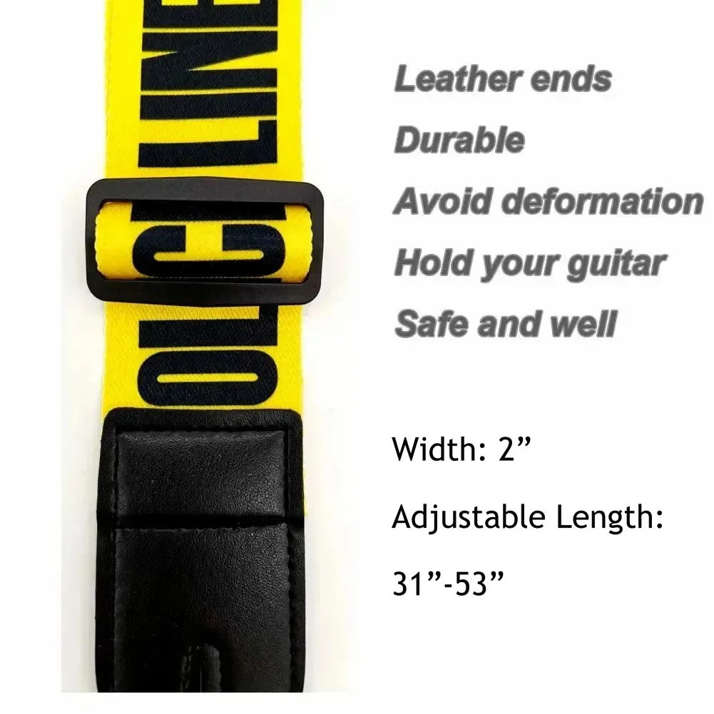 Guitar Strap Set with Picks, Hold, and Washers - Perfect Gift
