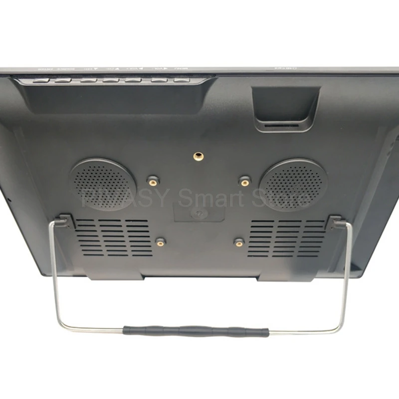 15.4 Inch Mini Car Television Player Portable Digital TV Monitor Movable LED Small Rechargeable for Domestic Outdoor USB HDMI