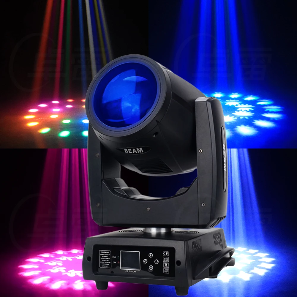 

사이키조명 luces fiestMini 230W 7R navidad Moving Head Beam Wash Spot Stage Effect Light for DJ Disco DMX 17 Gobos 14 Colors Fixture