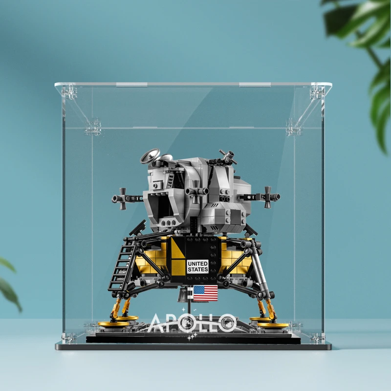 Acrylic Display Box for Lego 10266 Apollo 11 Lunar Lander