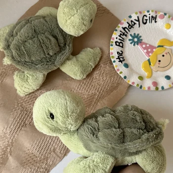 Realistic Sea Turtle Plush Toy 1
