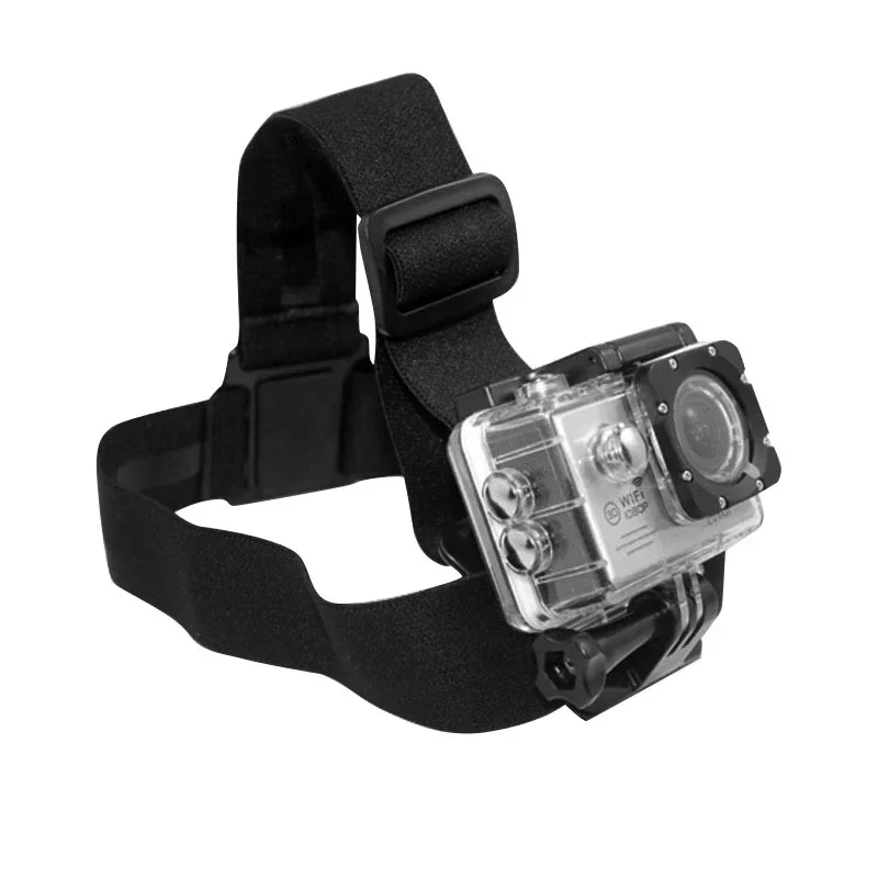 Adjustable Head Strap Headband Mount for Go Pro Hero 11 10 9 8 7 6 5 4 Iconic Brand Sjcam Eken Dji Action Camera Go Pro Accessory