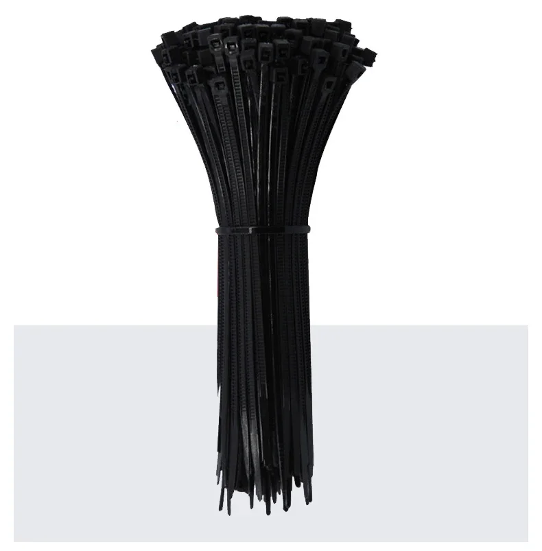 Description Picture 2 of itemChenfeng Plastic Black Cable Tie 100 Pieces/Bag Set Assembly Export Special Cable Ties