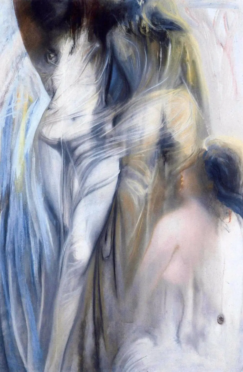 Salvador Dali Trio Da Donna Di Pittura Stampe D'Arte In Seta Wall Art Per La Decorazione Della Camera Da Letto Del Soggiorno