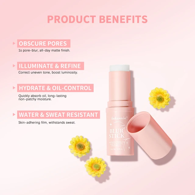 Face Primer Stick Invisible Pore Base Stick Makeup Concealer Isolation Makeup Front Pore Base Modifying Skin Color Primer Makeup