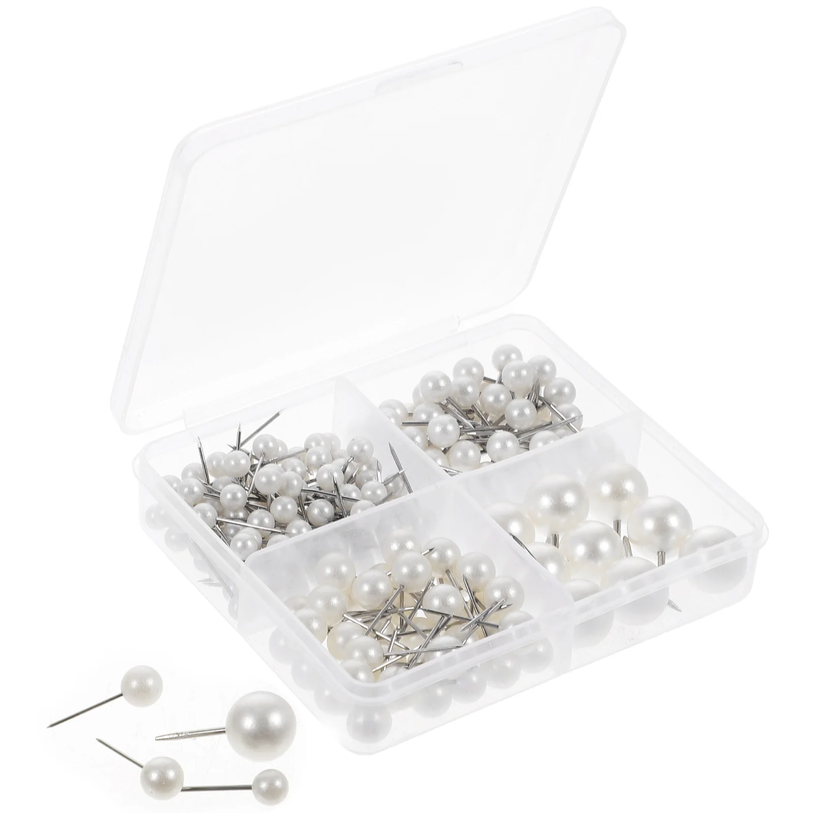 200 Pcs Thumbtack Jewelry Making Pin Fabric Bulletin Tacks Cork Board DIY Craft Office Delicate Dressmaking Household