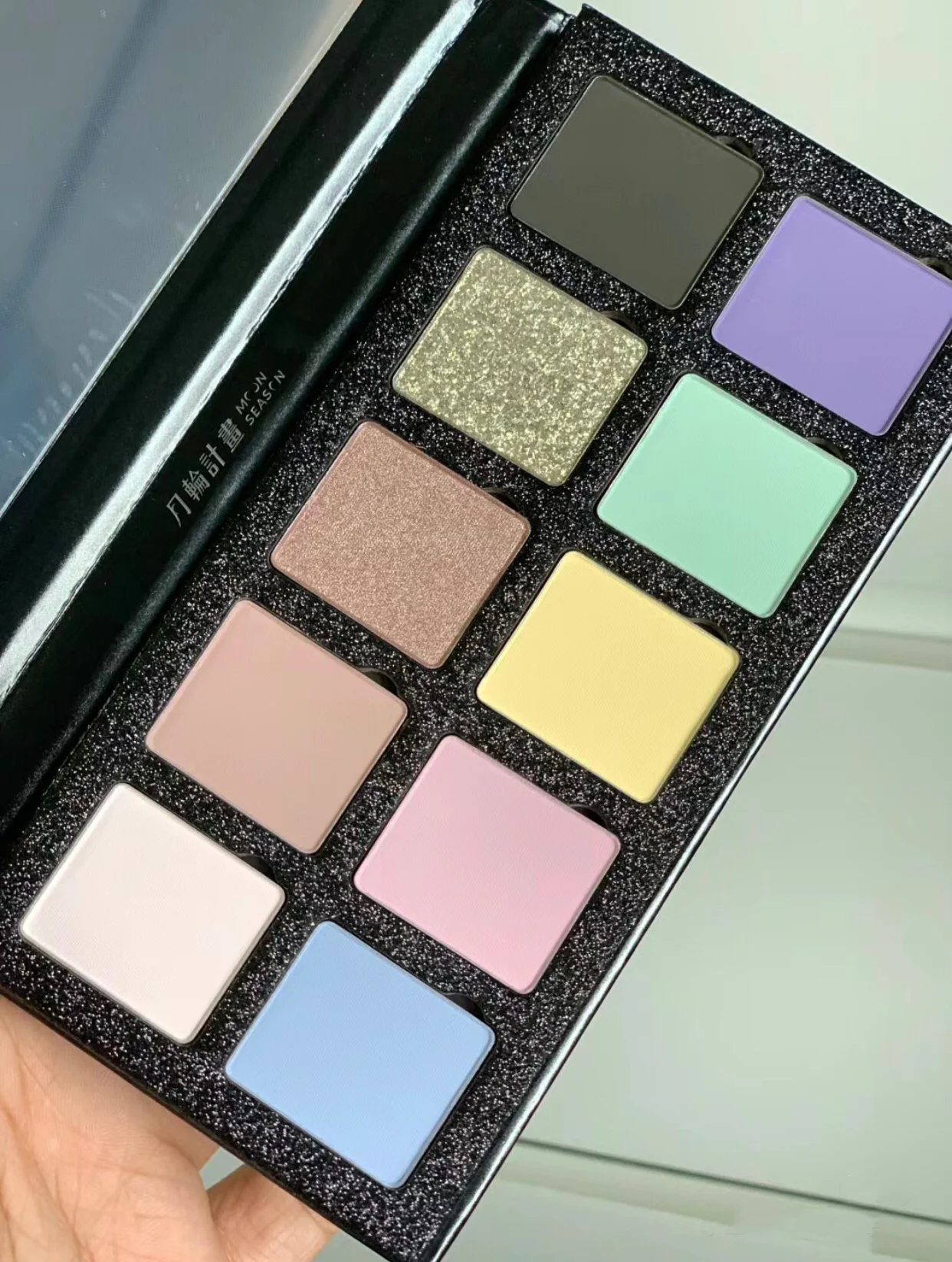 DRAMO Moon Wheel Project Series 10 Color Eyeshadow Matte Shimmer Chameleon Eye Shadow Palette Eye Makeup