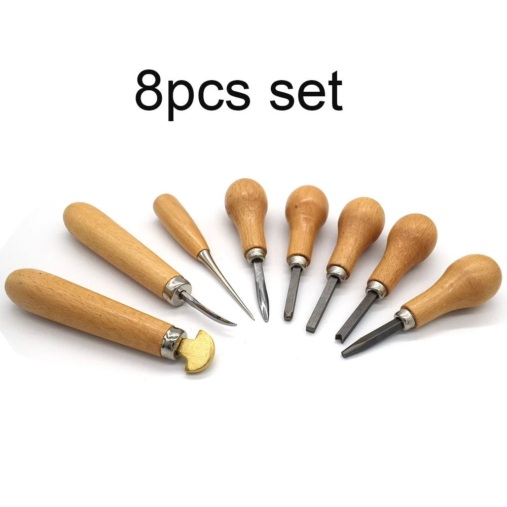 Precision Jewelry Bezel Setting Tool with Wooden Handle
