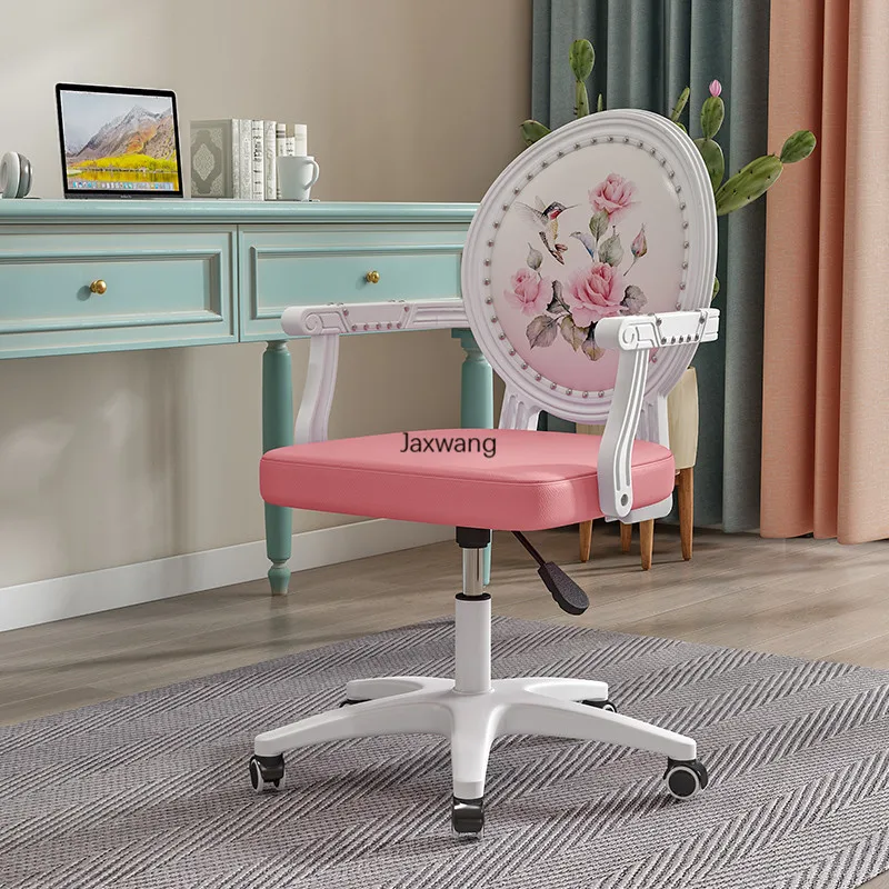 Nordic Office Chairs Comfortable Study Chair Backrest Modern Office