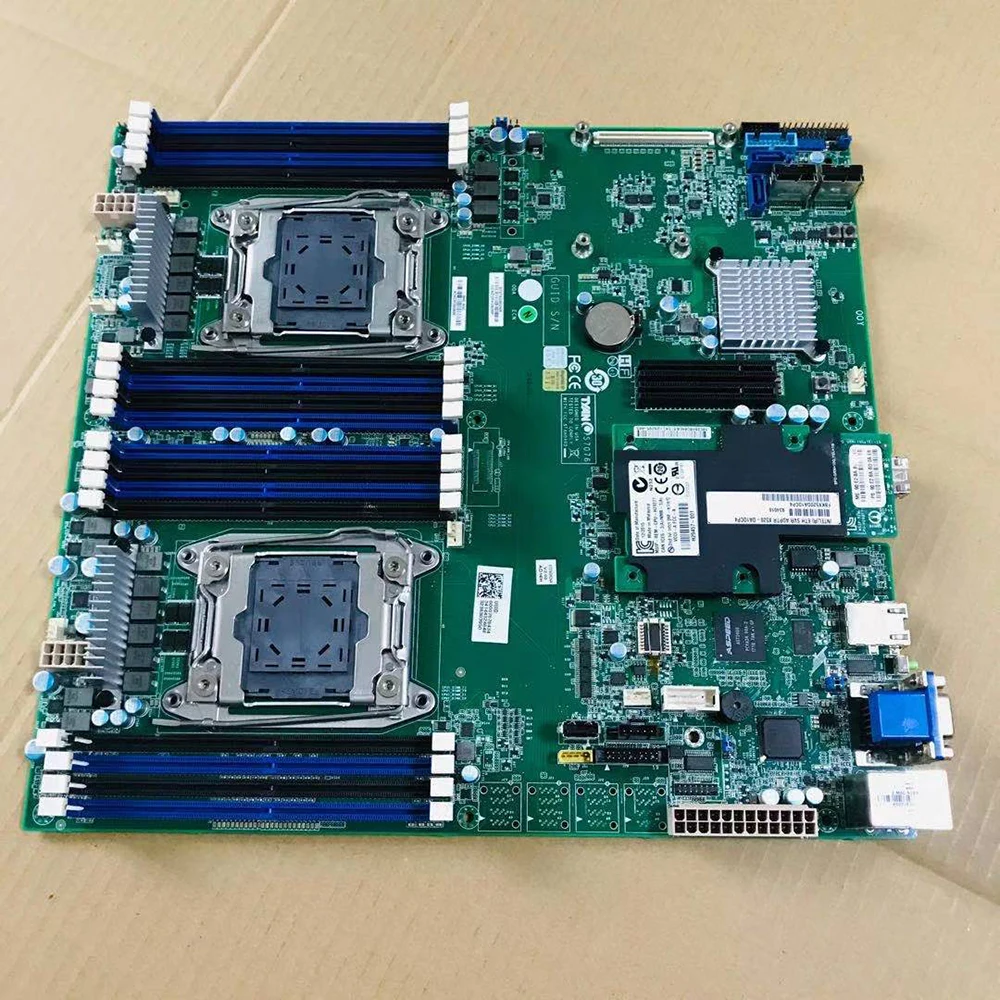 X99 Two-Way Server Motherboard For TYAN S7076 Support E5-2680 V3 C612 DDR4 High Quality 7 X99 Two-Way Server Motherboard For TYAN S7076 Support E5-2680 V3 C612 DDR4 High Quality - Image 5