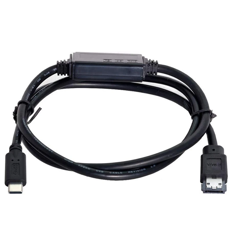 ESATA-USB C 케이블, USB C 타입 수 호스트, ESATA Esatap HDD 케이블, 노트북 PC용
