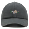 Sloth Baseball Cap  Embroidered  Animal Association Dad Hat  Cartoon Cute  Woman Summer Cotton Sun Hat Man Trucker Hats 6