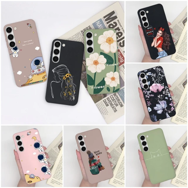 For Samsung S23 Ultra Case S23 Plus Cute Cactus Back Cover Silicone Phone  Case For Samsung Galaxy S23 Ultra S 23 Plus Soft Cases