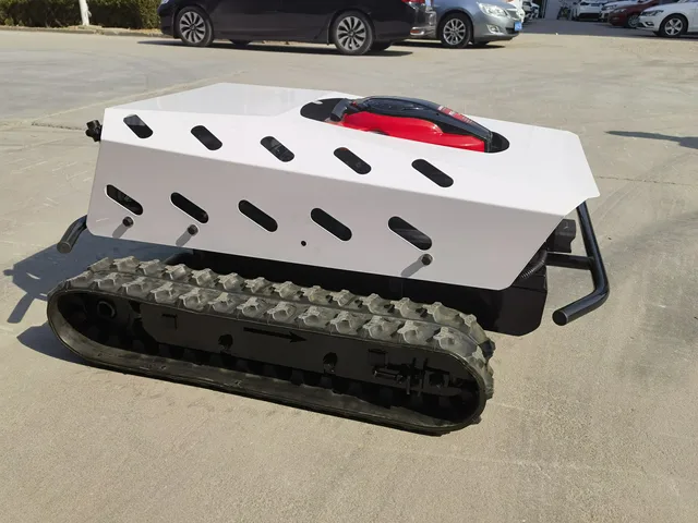 Wholesale Grass Cutter Machine Electric Lawn Mower Flail Remote Ride on Control Riding Turn Lawn Mowers 4