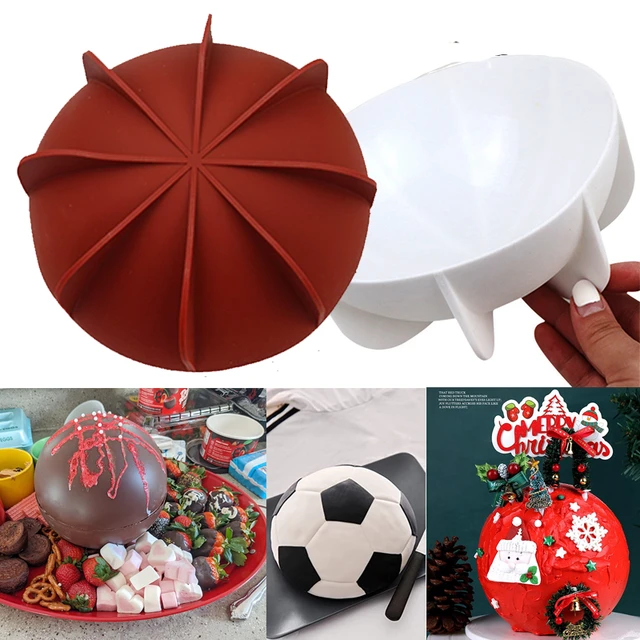 Large Silicone Hemisphere Pan Dome Baking Mold For Ball Shaped Cake Half  Sphere Round Planet Chocolate