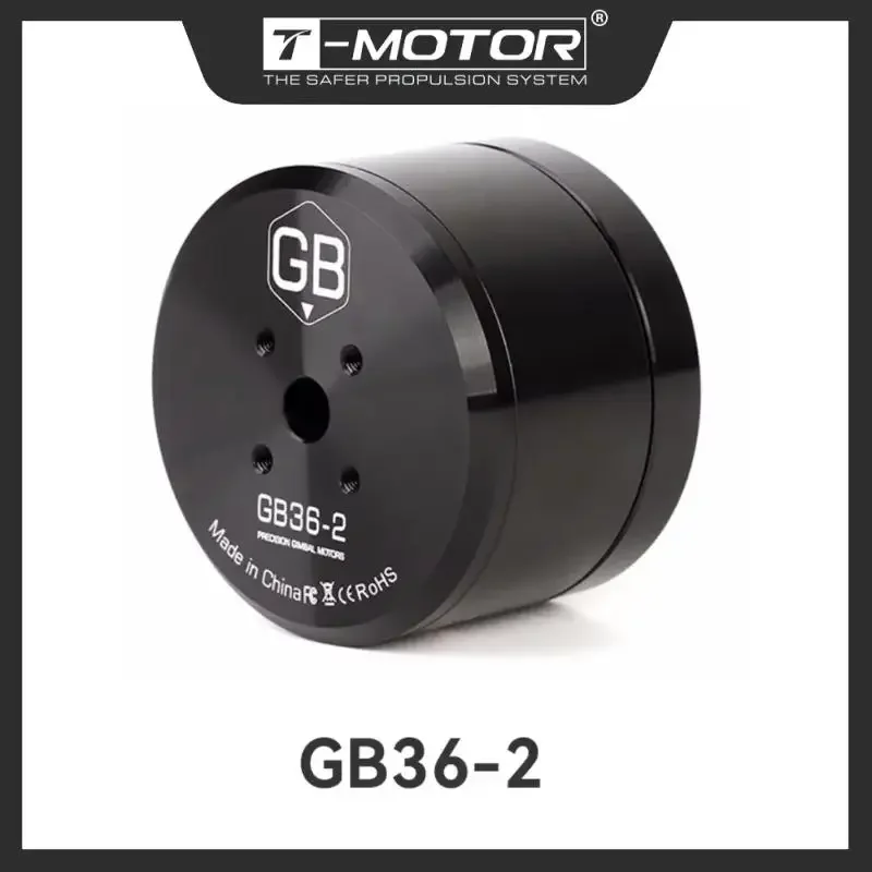 Moteur Gimbal Sans Balais GB36-2 KV30 pour Drone, Charge 2kg, Arbre Creux