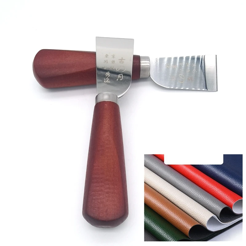 DIY Craft Leather Trimming Knife Leather Carving Tool Leather Cutting Knife Thinning Knife Shovel Leather Knife Cutting Knife