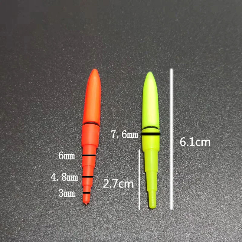 10pcs/lot Fishing Lamp Light stick With 10 rechargeable CR425 Battery Night Fishing Tackle Luminous Float LightStick D022 fishing tackle fishing light