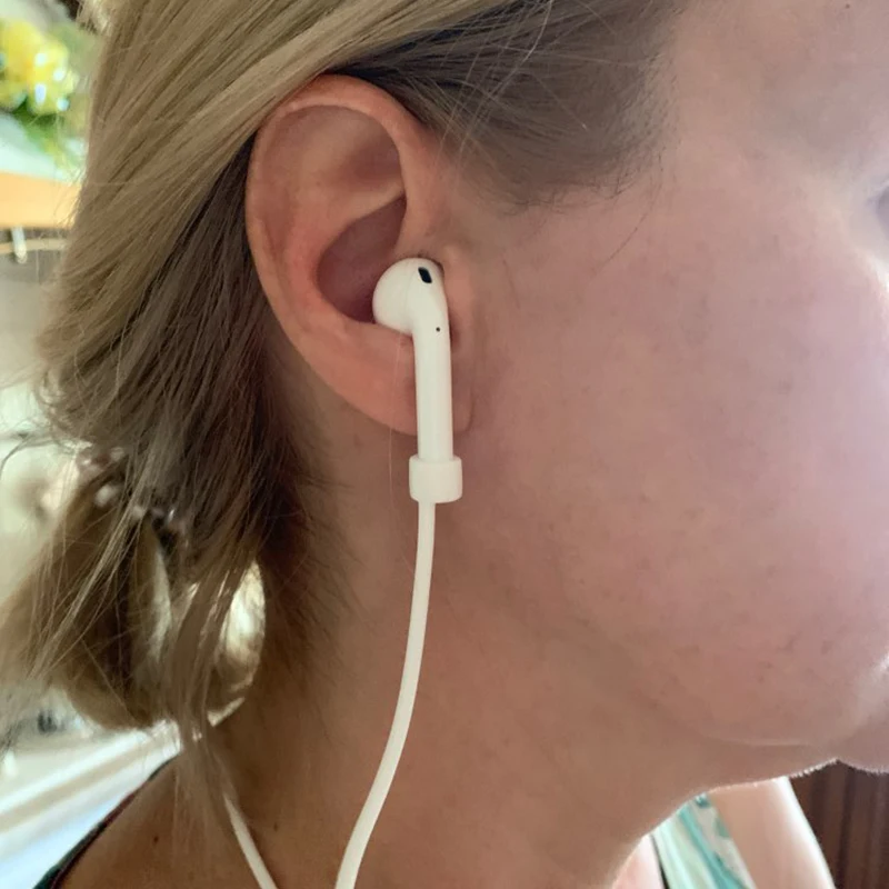 70cm 안티 분실 스트랩 실리콘 로프 이어폰 홀더 케이블 AirPods Pro 1/2/3 블루투스 이어폰 안티-분실 스트랩 코드 문자열
