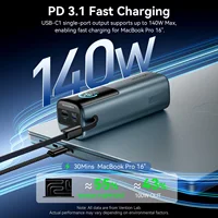 Vention 140W Power Bank 27000mAh PD 3.1 200w Max Portable PowerBank for Laptop Xiaomi Macbook Pro Fast Charge External Battery - Ảnh 4