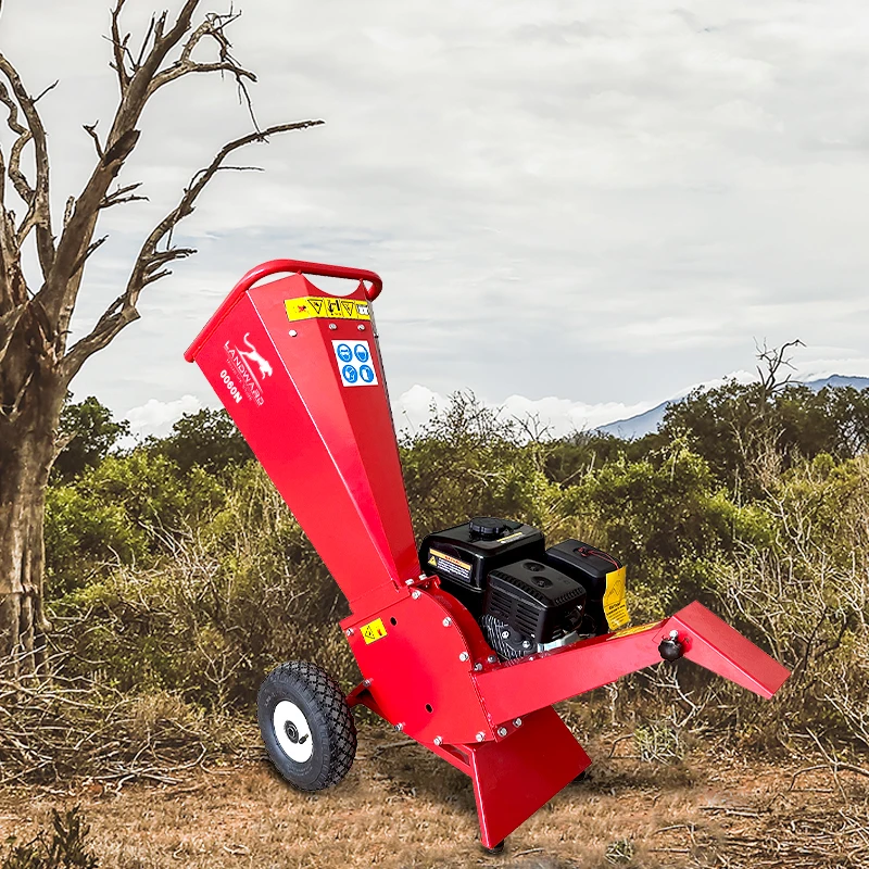 Garden Gasoline petrol wood Shredder Machine Tree branch Wood Chipper Machine in factory Customized price 3