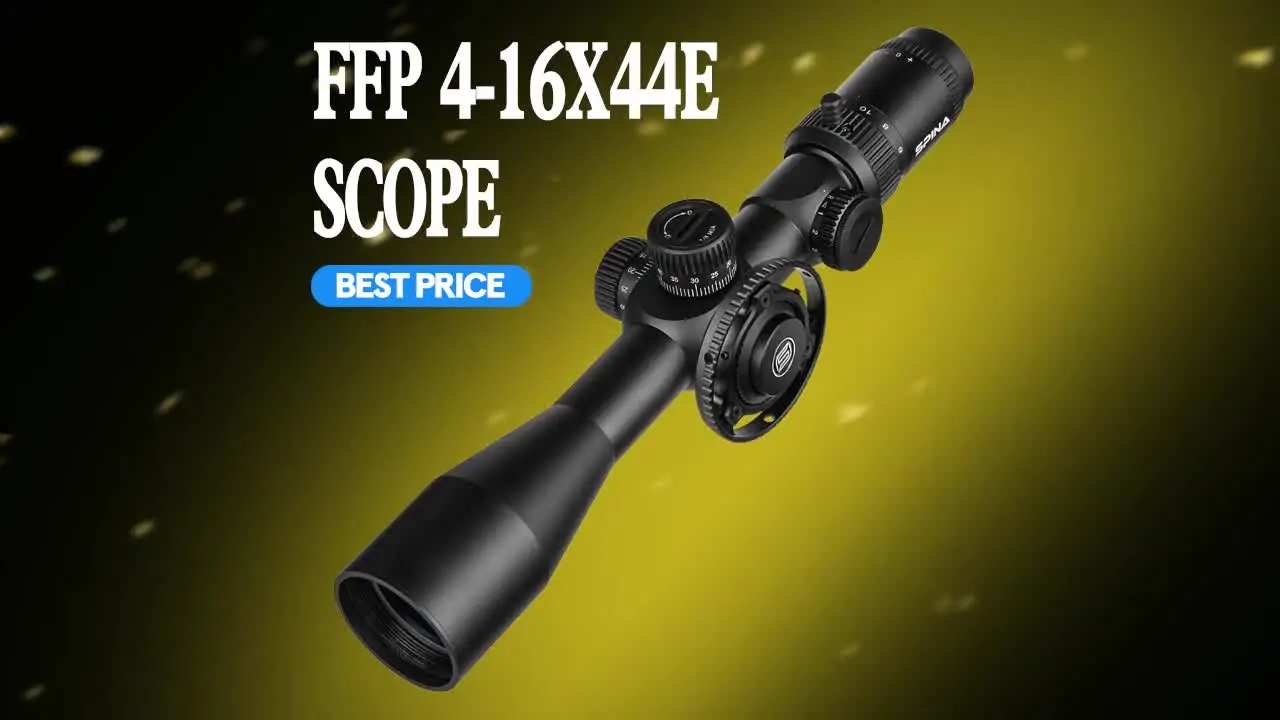 SPINA OPTICS 6-24x50E FFP II Rifle