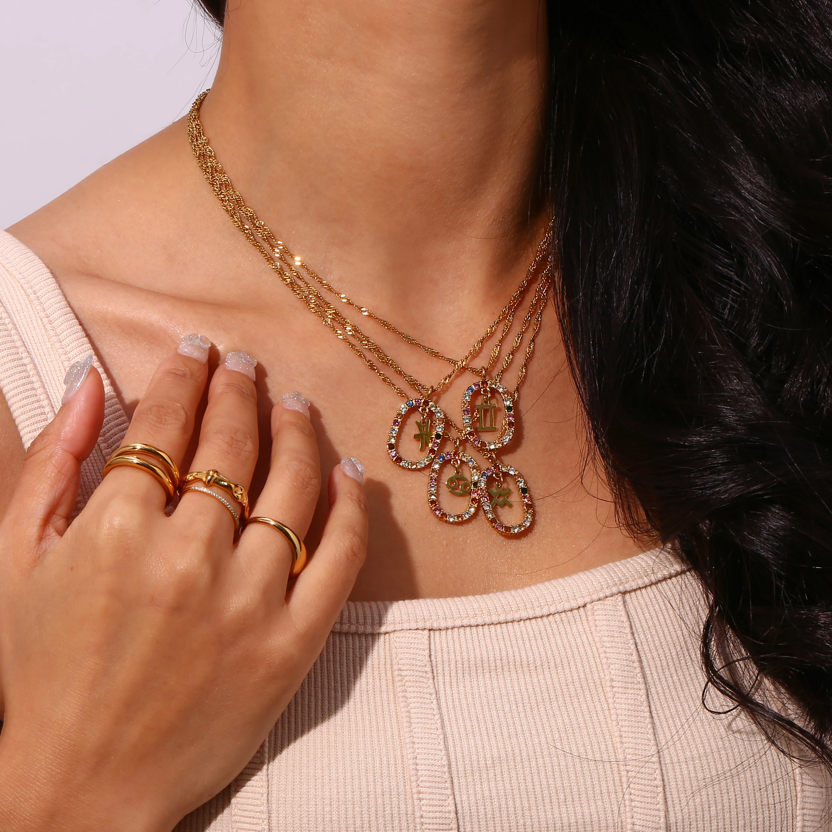 アクセサリー Yoi Iniki K18 Constellation Necklace Yoi Iniki（ヨイ イニキ) Constellation Necklace- CULET ONLINE STORE