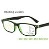 Retro Anti Blue Rays Progressive Multifocal Reading Glasses Men Women Near Far Sight Eyeglasses Computer Goggle Eyewear gafas 1