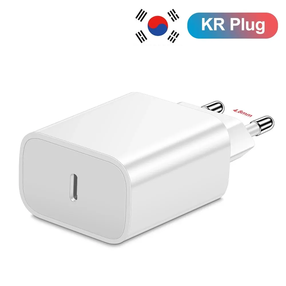 Caricatore USB C tipo C coreano PD da 20 W per iPhone 15 Cavo di ricarica rapida per telefono Xiaomi Redmi Note 12 Samsung S23 Ultra Type C